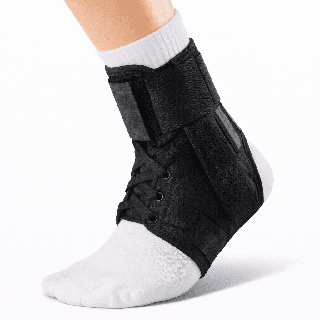 Lace Up Ankle Brace دعامة كاحل احترافية بدعم جانبي كامل