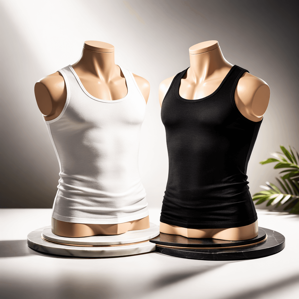 Men Body Shaper Vest مشد جسم رجالي لإطلالة متناسقة