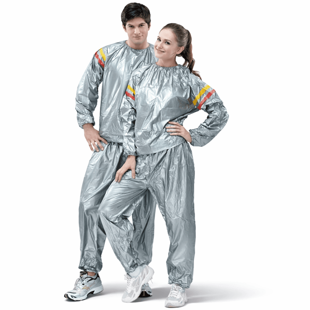 Sauna Suit Silver بدلة سونا حرارية قطعتين